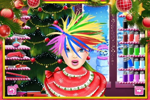 Christmas Princess hairstyle screenshot 4