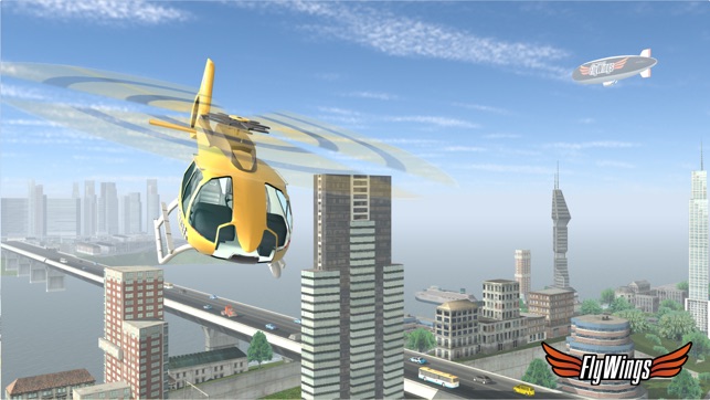 Helicopter Flight Simulator Online 2015 Free - Flying in New(圖2)-速報App