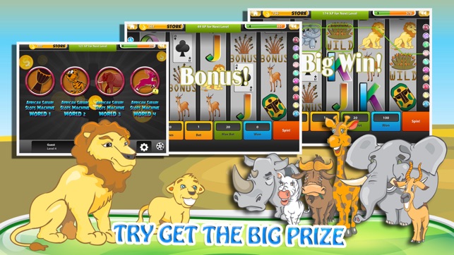 “AA African Safari Video Slots: Play Free Vegas Style Cosmic(圖2)-速報App