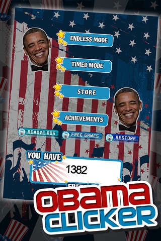 The Clicker Game - Obama Edition screenshot 2