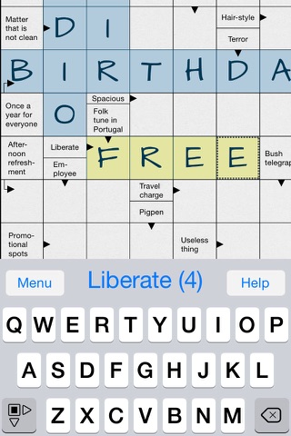 Crossword: Arrow Words - the Free Crosswords Puzzle App for iPhone screenshot 2