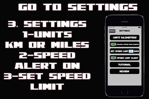 PebbSpeed-Speedometer and Speed Alert for Pebble screenshot 4