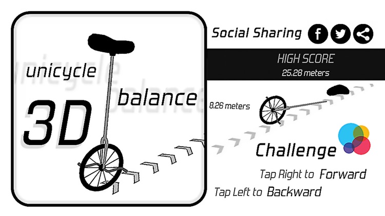 Unicycle Balance 3D