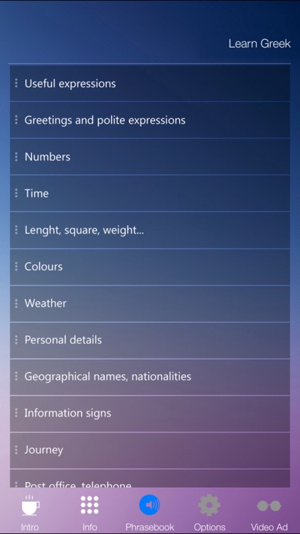Learn GREEK Fast and Easy - Learn to Speak Greek Language Audio Phrasebook and Dictionary App for Beginners