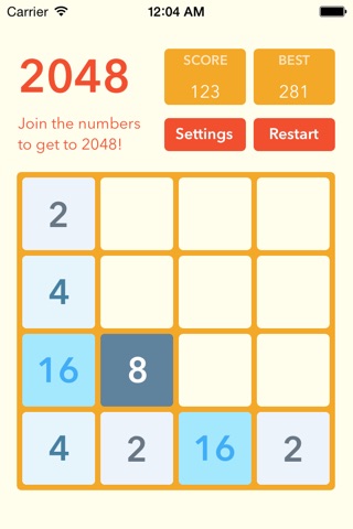 2048 Math Fun screenshot 2