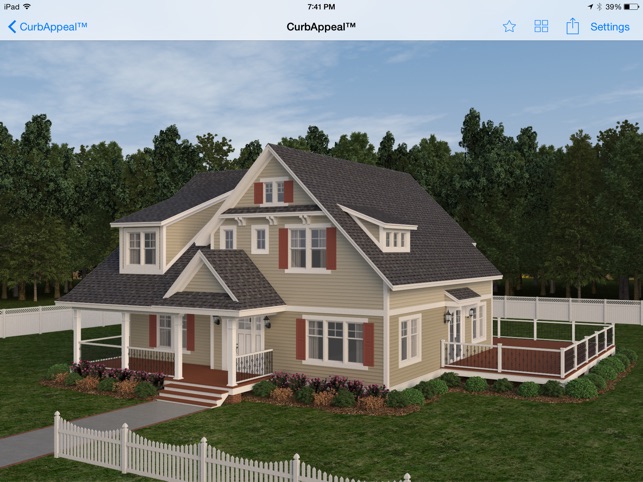Curbappeal From Certainteed On The App Ipad Screenshots