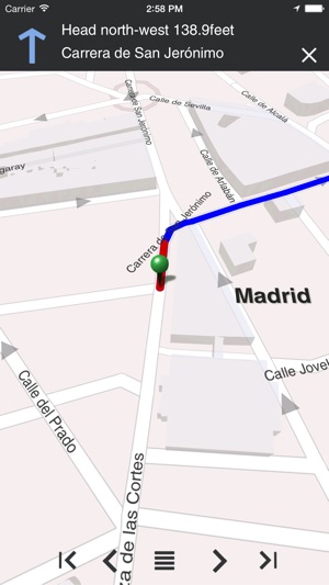 Madrid - Offline Map & City Guide (w/met