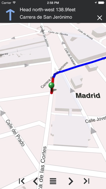 Madrid - Offline Map & City Guide (w/metro!)