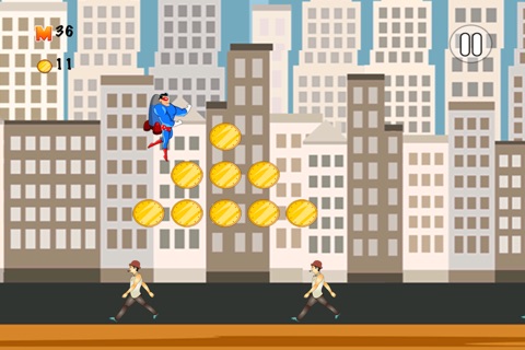 A Superhero Jet Flyer Fireball Empire Slam - Hero Alliance War Game Free screenshot 2