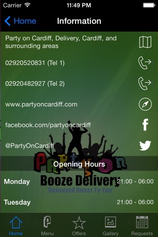 Party on Cardiff Booze Delivery screenshot 3