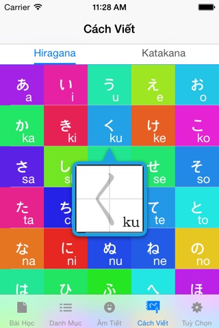Học Tiếng Nhật Cơ Bản screenshot 4