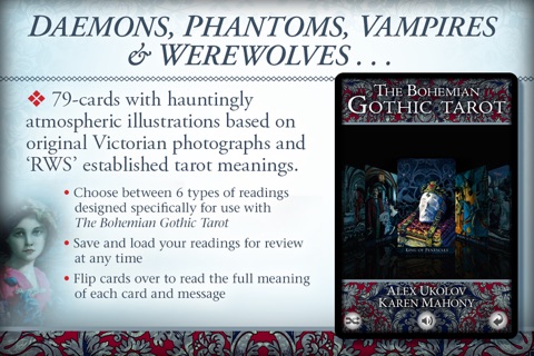 The Bohemian Gothic Tarot screenshot 2