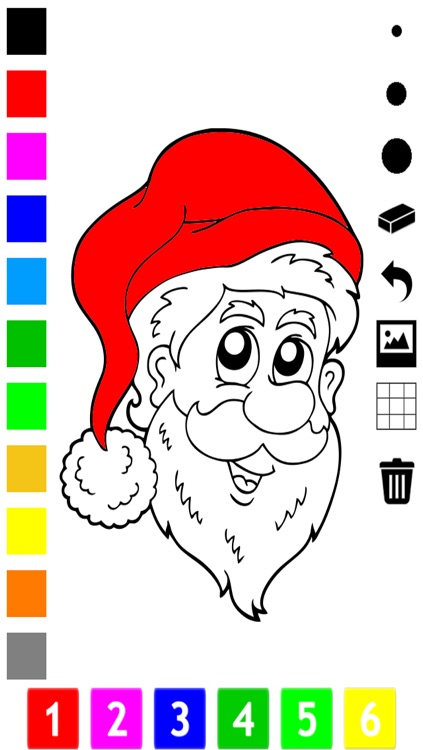 A Christmas Coloring Book for Children: Learn to color the holiday season