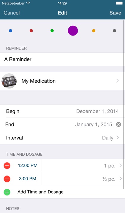 Medication Alarm screenshot-3