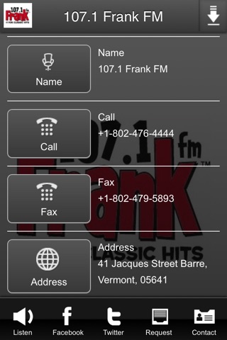 107.1 Frank FM screenshot 3