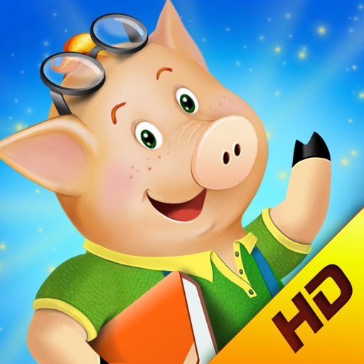 The three little pigs - preschool & kindergarten fairy tales book for kids HD iOS App