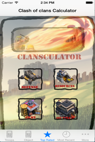 Clansculator Pro for Clash of clans screenshot 2