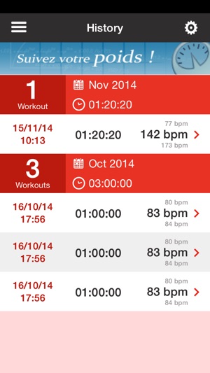 HR Tracker, Calc your Heart Rate during a workout(圖5)-速報App