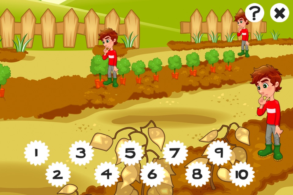 A Garden Counting game for children: Learn to count the numbers 1-10 screenshot 4