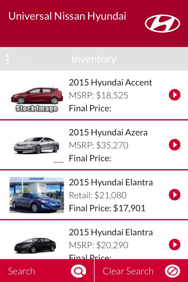 Universal Nissan Hyundai screenshot 2