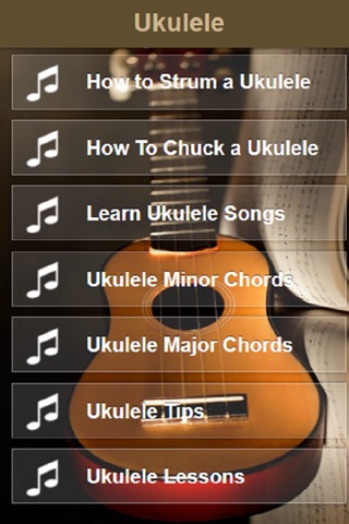 Ukulele Lessons - Learn How To Play Ukulele screenshot 2