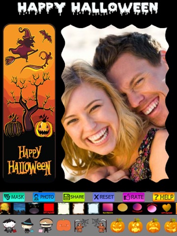 Happy Halloween Cards and Framesのおすすめ画像5