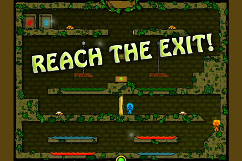 Fireboy & Watergirl 2 - The Forest Temple screenshot 3