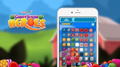 CANDY SUGAR HEROES 1.0.3 IOS GAME GIẢI TRÍ CANDY SUGAR HEROES 1.0.3 IOS