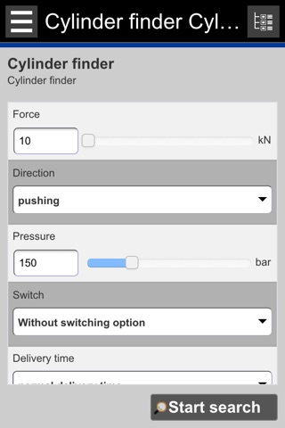 Hydraulics calculator screenshot 3