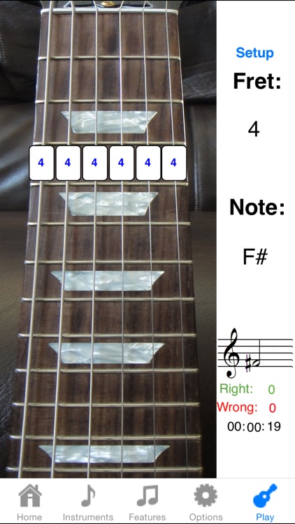 Electric Guitar Fretboard Addict FREE