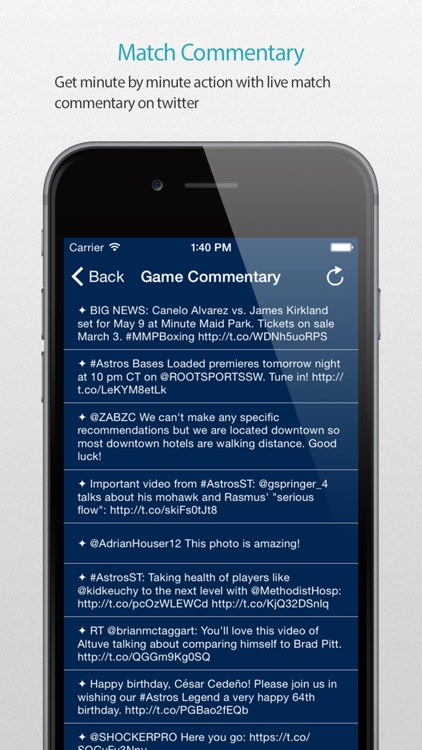 Houston Baseball Schedule Pro — News, live commentary, standings and more for your team! screenshot-4