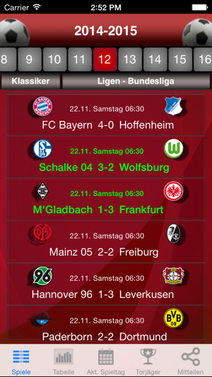 Bundesliga Fussball On The App Store