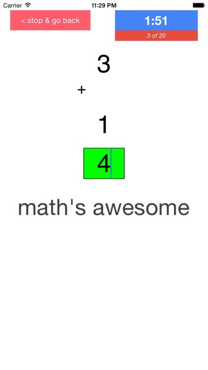 Math Facts Additions screenshot-3