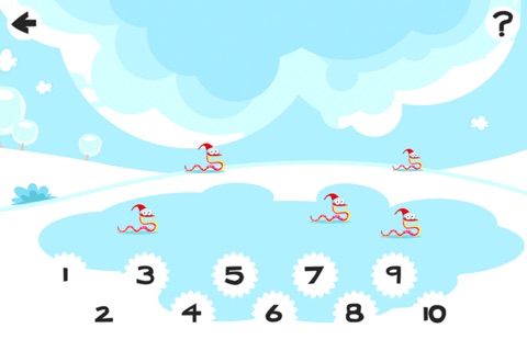 123 Crazy Count-ing Ice, Snow and Christmas Animal-s: Kids Learn-ing Game screenshot 3