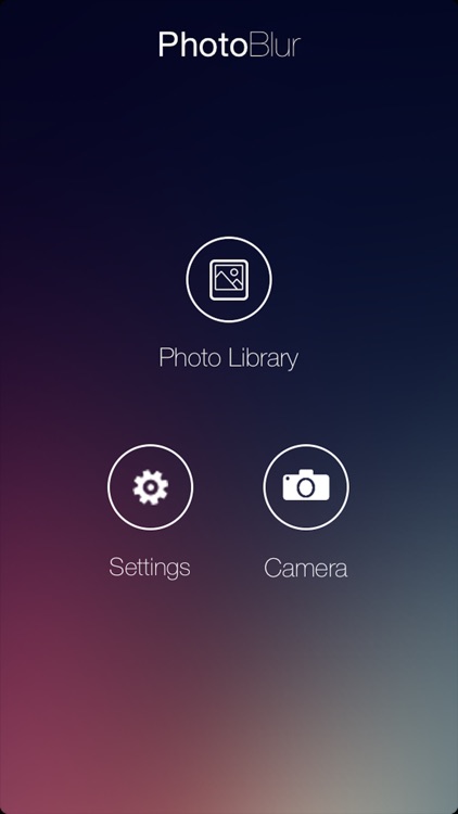 PhotoBlur - Beautiful Blurred Photos screenshot-3
