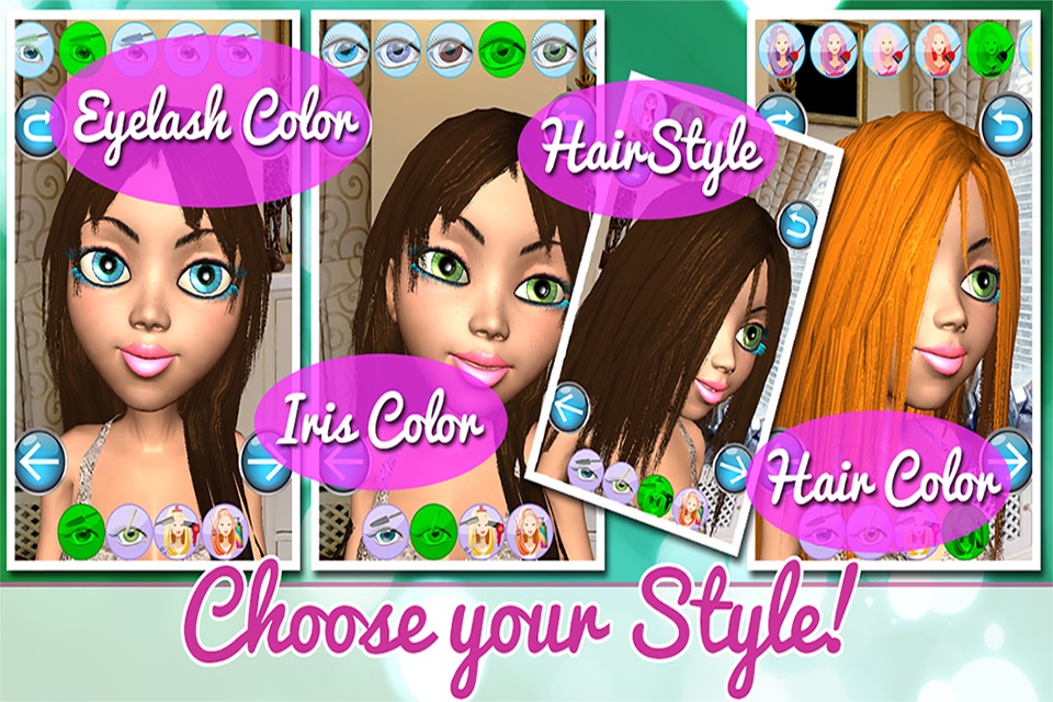 Princess Game: Salon Angela 3D screenshot 3