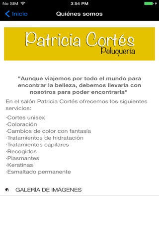 Peluquería Patricia Cortés screenshot 4