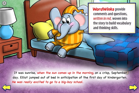 Alfred and the Dragon with WordWinks and Retell, Record & Share screenshot 3
