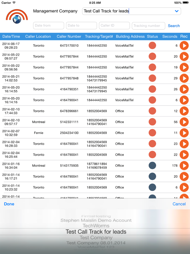 Voicemailtel CallTracking(圖2)-速報App