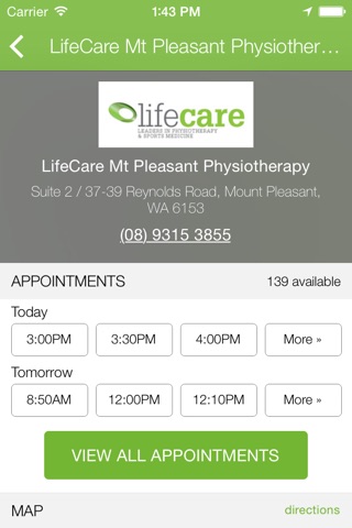 Lifecare Physiotherapy screenshot 2