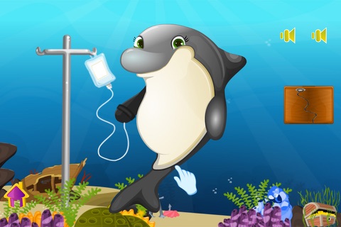 Dolphin baby birth - girls games screenshot 3