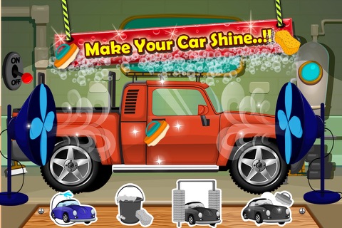 Little Kids car spa and Washing - free kids games screenshot 3