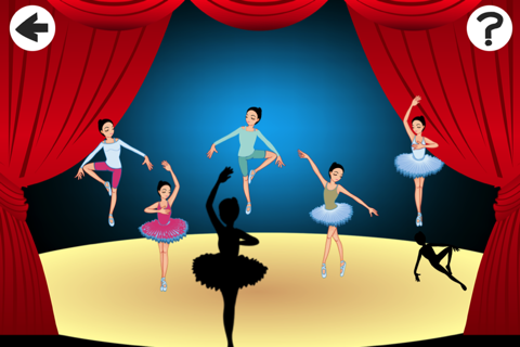 Arabesque: Shadow Game for Children to Learn and Play with Ballerina screenshot 2