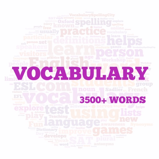 Free Vocabulary 3500+ Words iOS App