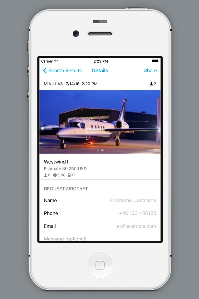 Air Charter Service  - Private Jet Prices screenshot 4