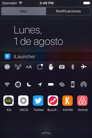 iLauncher Pro- custom shortcut launcher for today widget screenshot 3