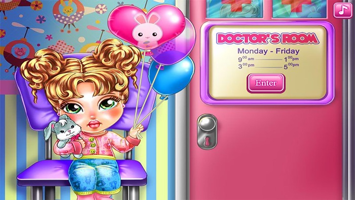 First Aid TreatmentBaby Flu - Kids Care Doctor Simulator Game