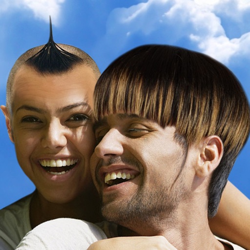 Funny Hair Salon Photo Montage for Men & Women - Change Hair.style.s with Effect and Virtual Sticker