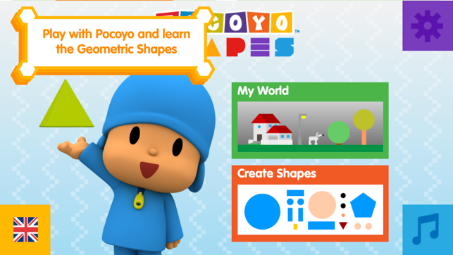 Pocoyo Shapes(圖1)-速報App