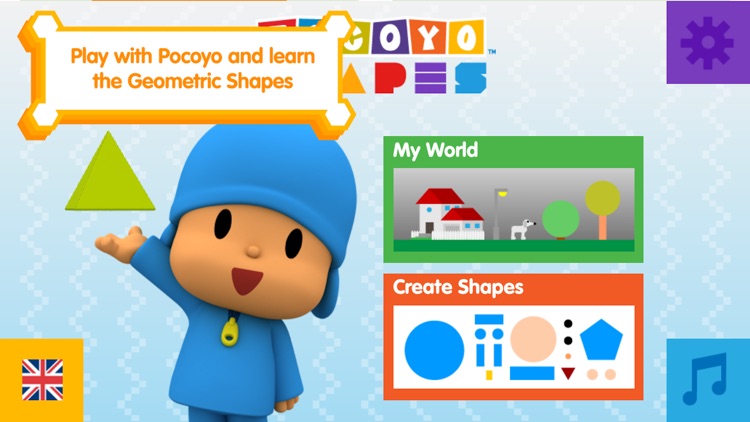 Pocoyo Shapes